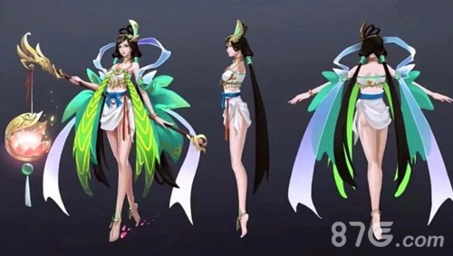 王者荣耀4周年限定皮肤曝光 大乔公布新衣服
